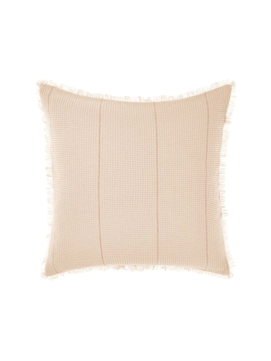 Linen House Galicia Blue-Sand European Pillowcase 3 Linen House Galicia Blue-Sand European Pillowcase - Image 3