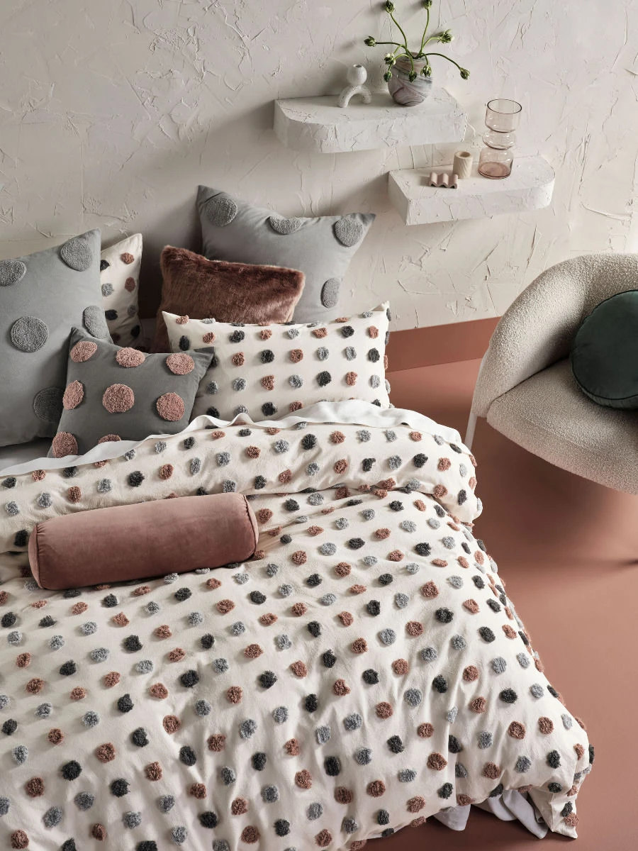 Linen House Haze Storm Quilt Cover Set 1 Linen House Haze Storm Quilt Cover Set