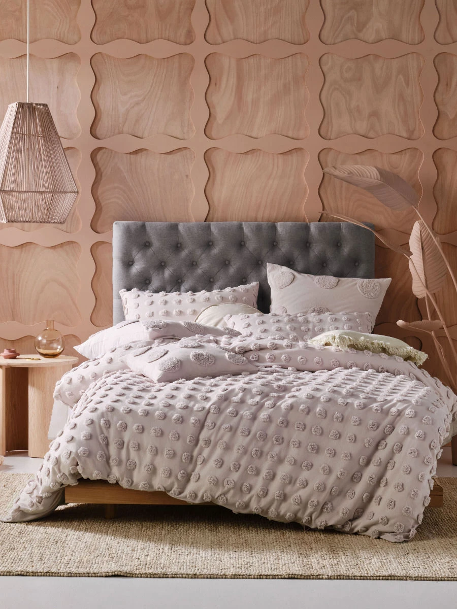 Linen House Haze Wisteria Quilt Cover Set 1 Linen House Haze Wisteria Quilt Cover Set