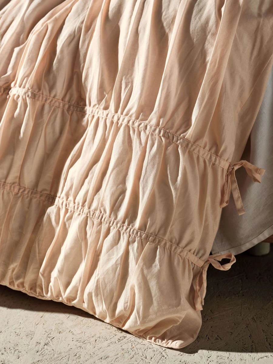 Linen House Layla Pink Quilt Cover Set 4 Linen House Layla Pink Quilt Cover Set - Image 4