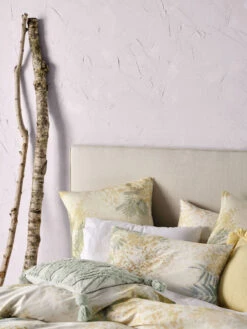 Linen House Solange Mint Cushion 40x60cm -Linen House Dreamscape Sales Store lh mimosa yellow qcs d4 1 1
