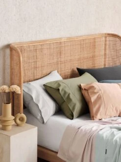 Linen House Nara Wisteria Bamboo Cotton 400TC Sheet Set -Linen House Dreamscape Sales Store lh nara all colours ss h4