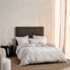 Linen House Nara Bamboo Cotton Silver Quilt Cover Set