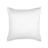 Linen House Nara Bamboo Cotton White European Pillowcase