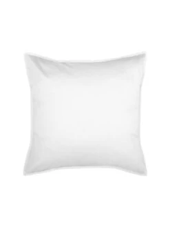 Linen House Nara Bamboo Cotton White European Pillowcase