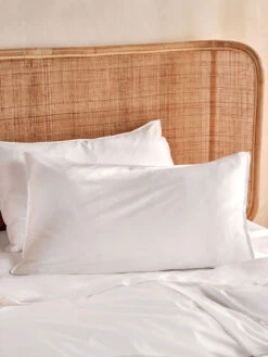 Linen House Nara Bamboo Cotton White Quilt Cover Set 9 Linen House Nara Bamboo Cotton White Quilt Cover Set -Linen House Dreamscape Sales Store lh nara white qcs d3