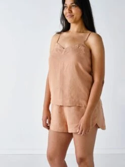 Linen House Nimes Clay Linen Cami