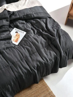 Linen House Nimes Magnet Linen Coverlet -Linen House Dreamscape Sales Store lh nimes magnet bdcvr d1