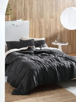 Linen House Nimes Magnet Linen Coverlet -Linen House Dreamscape Sales Store lh nimes magnet bdcvr h3