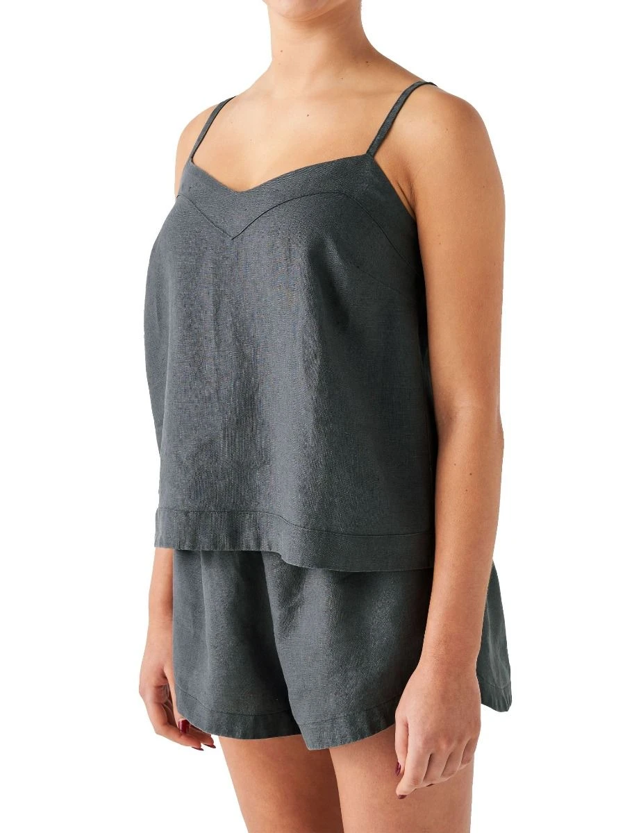 Linen House Nimes Magnet Linen Cami 1 Linen House Nimes Magnet Linen Cami