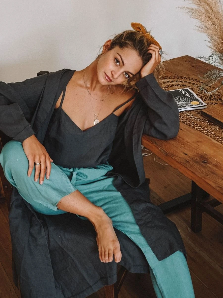 Linen House Nimes Magnet Linen Cami 4 Linen House Nimes Magnet Linen Cami - Image 4