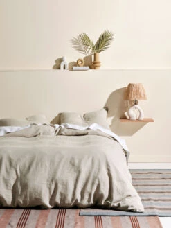 Linen House Nimes Natural Linen Quilt Cover Set -Linen House Dreamscape Sales Store lh nimes natural lifestyle qcs h3 1