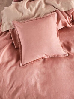 Linen House Nimes Rosette Linen Quilt Cover Set -Linen House Dreamscape Sales Store lh nimes rosette cush h1