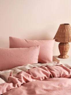 Linen House Nimes Rosette Linen Quilt Cover Set -Linen House Dreamscape Sales Store lh nimes rosette pc h1