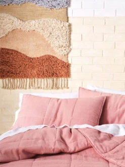 Linen House Nimes Rosette Linen Coverlet 9 Linen House Nimes Rosette Linen Coverlet -Linen House Dreamscape Sales Store lh nimes rosette pillshm h1