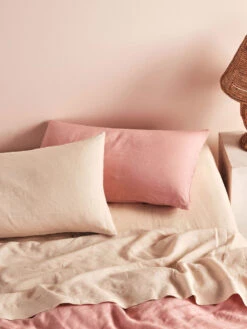 Linen House Nimes Rosette Linen Quilt Cover Set -Linen House Dreamscape Sales Store lh nimes rosette qcs d2