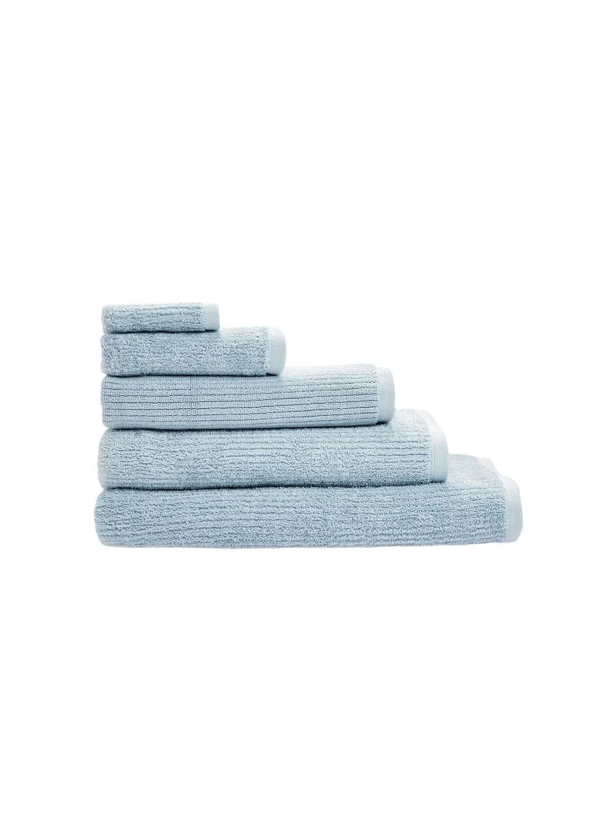 Linen House Reed Blue Towel Collection 2 Linen House Reed Blue Towel Collection - Image 2