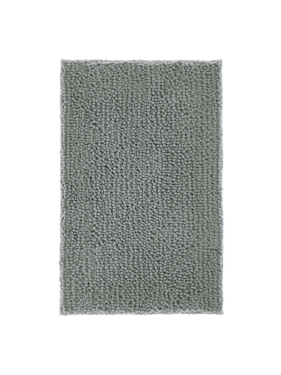 Linen House Reed Toggle Grey Bath Mat - 1700 GSM 1 Linen House Reed Toggle Grey Bath Mat - 1700 GSM