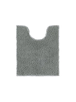 Linen House Reed Toggle Grey Contour Bath Mat - 1700 GSM