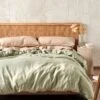Linen House Nimes Wasabi Linen Quilt Cover Set