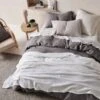 Linen House Waffle White Blanket