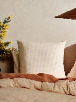 Linen House Springsteen Peach European Pillowcase -Linen House Dreamscape Sales Store lhau springsteen peach euro h1