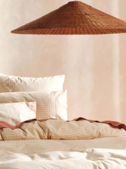 Linen House Springsteen Peach Quilt Cover Set -Linen House Dreamscape Sales Store lhau springsteen peach qcs h1