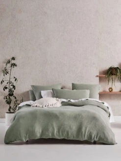 Linen House Elysian Sage Quilt Cover Set