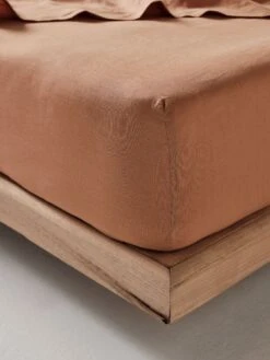 Linen House Pure Linen Clay Sheet Set 8 Linen House Pure Linen Clay Sheet Set -Linen House Dreamscape Sales Store lhau nimes clay ss d4 1