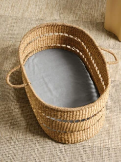 Linen House Dreamscape Sales Store 31 Flannelette Slate 2-Piece Bassinet Fitted Sheet Set